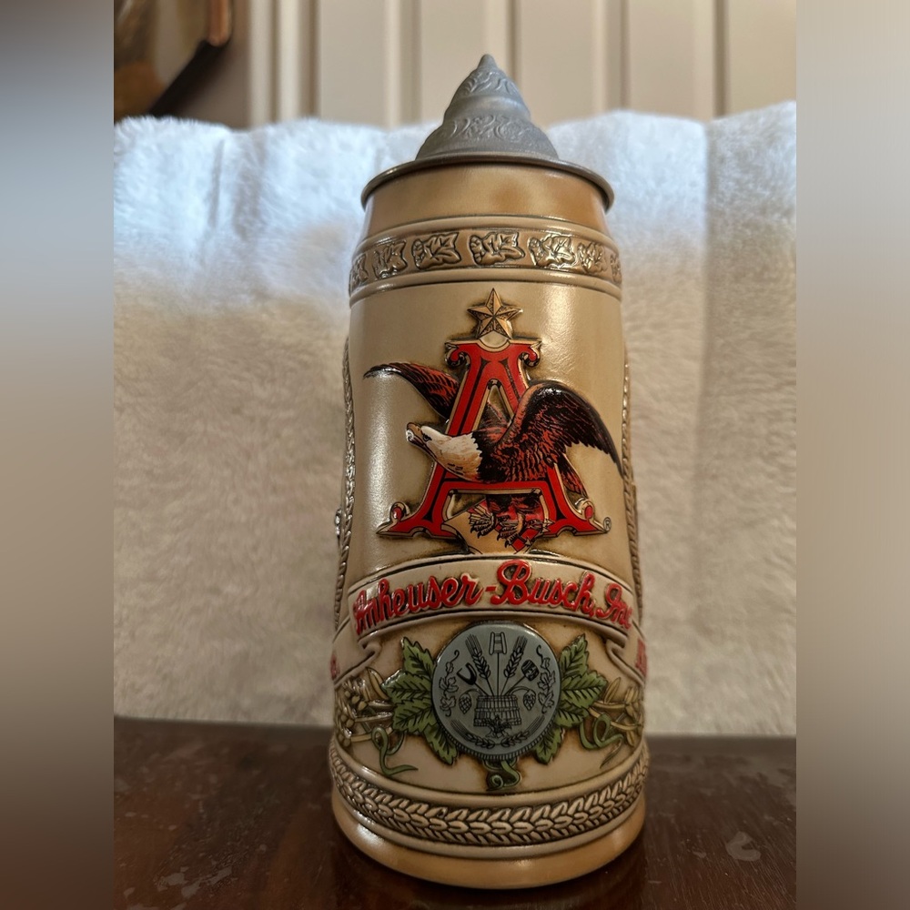 Budweiser beer mug